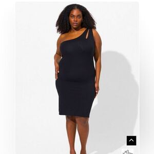Torrid Mini Foxy Bodycon One Shoulder
Dress